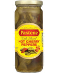 Pastene Deli Sliced Hot Cherry Peppers 16 Ounce