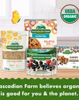 Cascadian Farm Organic Vanilla Chip Chewy Granola Bars 6 Bars 74 oz