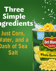 DEL MONTE Golden Sweet Whole Kernel Corn Canned Vegetables 6 Pack 106 oz