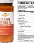 KC Natural - No Tomato Carrot Marinara Sauce - Pizza Sauce - Pasta Sauce - Paleo And AIP Friendly - 16 oz