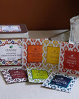 Octavius Tea Variety Pack  6 Assorted Black  Green Teas  25 Teabags  Tea Sampler Pack  Pack of 1