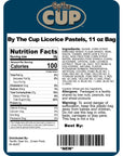 By The Cup Licorice Pastels 11 Ounce Bulk