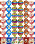 Coffee Creamer Singles Variety Pack Packaged by Bools International Delight Creamer Singles Set Delight Mini Coffee Creamer Coffee Mate Original  Mini Moos 4 Flavor Assortment 100 Pack Coffee Creamer Singles for Home Office Coffee Bar Gift