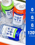 HOP WTR  Sparkling Hop Water  Variety Pack 12 Pack  NA Beer No Calories or Sugar Low Carb With Adaptogens and Nootropics for Added Benefits 12 oz Cans