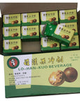 LoHanKuo Beverage Chinese Tea 12 Cube Box Pack of 2 Boxes 24 Cubes