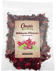 All Natural Hibiscus Flowers 1lb 16oz  Whole Flowers and Petals  Perfect for Iced or Hot Tea  Flor de Jamaica