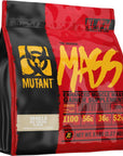 Mutant Mass | Weight Mass Gainer Protein Powder - high Calorie Protein Powder for Muscular Mass - Vanilla Ice Cream - 5 Pound