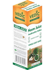 Vedic Neem Juice  Pack of 1  338oz Ideal for Daily Use