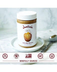 Justin's Vanilla Almond Butter, Gluten-free, Non-GMO, Vegan, Sustainably Sourced, 16 Ounce Jar