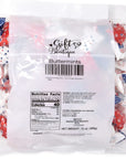 USA American Flag Butter Mint Candies Bags 100 Count Individually Wrapped Red White  Blue Mint Candy 13 Ounce Bags Fourth of July Goodies Treat Candy Patriotic Party Favor Supplies Decorations