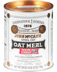 McCanns Irish Oatmeal Traditional Steel Cut 28 Ounce Pack of 4