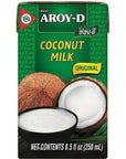 AroyD Coconut Milk 85 Fl Oz Pack of 12