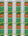 Del Monte Tender Petites Very Young Small Sweet Peas Pack of 12 1525 oz Can