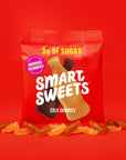 Smart Sweets Cola Gummies 18oz Pack of 12 Candy with Low Sugar 3g Low Calorie 100 No Artificial Sweeteners Vegan PlantBased GlutenFree Healthy Snack for Kids  Adults