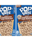 Generic Frosted Pancake Chocolatey Chip Toaster Pop 2 Box SimplyComplete Bundle 16 Total for Kid Snacks Value Pack Snacking Tarts at Home School Office or with Friends Family