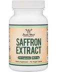 Saffron Supplement for Focus - Saffron Extract 88.5mg Vegan Capsules (210 Count) Minor Appetite Suppressant for Healthy Weight Management (Supports Eye, Retina, and Lens Health) by Double Wood