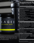 Kaged Athletic Sport Pre Workout Powder | Fruit Punch | Energy Supplement for Endurance | Cardio, Weightlifting Sports Drink | 20 Servings