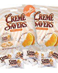 Creme Savers ORANGE and CREME Hard Candy 625oz Each 2 Pack by Bundle Bonanza