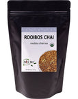 Organic Rooibos Chai Tea Loose Leaf Chai Indian Spiced Rooibos Tea 100 CaffeineFree Hot  Iced Unsweetened High Antioxidants  8oz Bulk Tea 80100 Cups  The Spice Hut First Sip of Tea