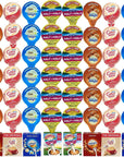 Coffee Creamer Singles Variety Pack Packaged by Bools International Delight Creamer Singles Set Delight Mini Coffee Creamer Coffee Mate Original  Mini Moos 4 Flavor Assortment 48 Pack Coffee Creamer Singles for Home Office Coffee Bar Gift