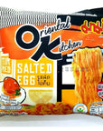 Oriental Kitchen Stir Fried Salted Egg Dried Flavour Quick Cook ThaiMAMA Big Pack Instant Noodles Rice Soup Pack of 3