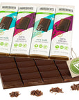 Astor Chocolate Vegan Chocolate Bar Gift Box 4 piece 50g