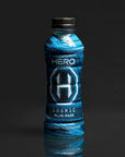 Clear Cut Hero HeroAid Sports Drink Cosmic Blue Razz  Contains Essential Electrolytes for Peak Hydration  Natural Flavors  Ingredients Vitamins 5g Cane Sugar LowCalorie  16 Fl Oz Pack of 12