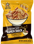 Baby Star Crunchy Ramen Snack Wide - Tonkotsu 2.46oz (6 Pack)