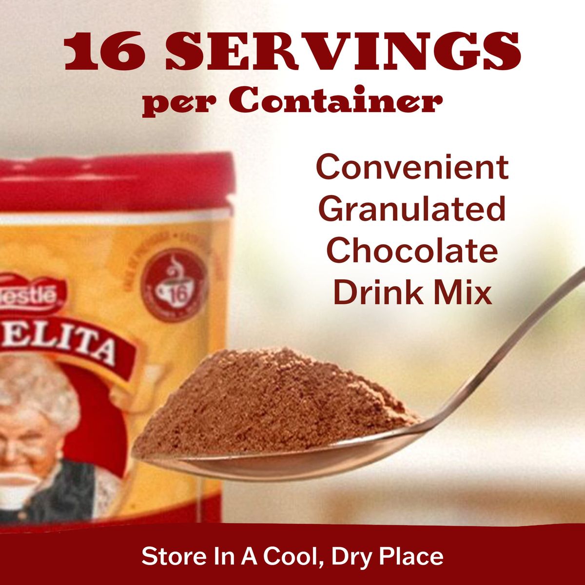 Nestle Abuelita Authentic Mexican Hot Chocolate Granulated Mix