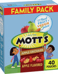 Mott's Fruit Flavored Snacks, Apple Orchard, Gluten Free, 40 ct