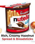 Nutella  GO 4 Pack Hazelnut and Cocoa Spread with Breadsticks Snack Cups for Kids 19 oz Each