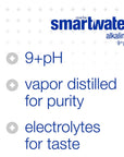 smartwater Alkaline Water 9Ph Vapor Distilled Premium Water 338 Fl Oz Pack Of 6