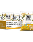 Off The Eaten Path Hummus Chips, Rosemary & Olive Oil, 1.25oz (Pack of 16)