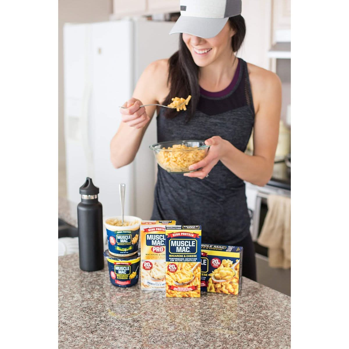 Muscle Mac Macaroni  Cheese Carton or Box SAMPLE Pack 2 Box of Original 675 Oz 2 Box of Shells  Cheese 11 Oz  2 box of PRO 675 Oz with Probiotics Pack of 6