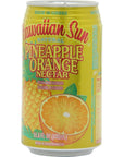 Hawaiian Sun Nectar, Pineapple-Orange - 11.5 Fl Oz (Pack of 24)