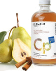 Element Shrub  AllNatural Chai Pear Shrub Drink Mix  Uses Apple Cider Vinegar Organic Fresh Pear  Organic Spices  Organic Apple Cider Vinegar Drink  Cocktail Mix  8 Ounces