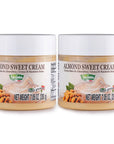 Sicania  Almond Cream Spread  100 Italian Made NonGMO GlutenFree  Palm OilFree  Ideal for Pastries Desserts Pancakes and More  200Gr 705 oz  A Healthy  Delicious GuiltFree Indulgence  Pack of 2