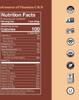 MadeGood Cookies & Creme Granola Bars (36 Count, 0.85oz Each) Contain Nutrients from Vegetables, Gluten Free