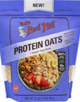 Bobs Red Mill High Protein Oats  32 oz Pack of 1 Gluten Free 10gServing Non GMO Whole Grain Plant Based Protein