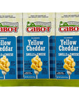 Cabot Macaroni  Cheese Classic Yellow Cheddar Bundle Includes Three 625 oz Boxes of Cabot Classic Yellow Cheddar Shells  Premium Aged Cabot Macaroni  Cheese along with a Reusable Leftover Bag