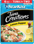 StarKist Tuna Creations Lemon Pepper 60 oz Pouch Pack of 12