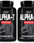 Alpha T Testosterone Booster for Men 60ct Pack of 2