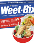 Sanitarium WeetBix Pack Of 1 x 575g Made in Australia 97 wholegrain WeetBix gives you lasting goodness and energy