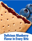 PopTarts Breakfast Toaster Pastries Unfrosted Blueberry Flavored 147 oz 8 Count