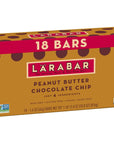 LÄRABAR Peanut Butter Chocolate Chip, Gluten Free Fruit & Nut Bar, 18 Ct