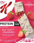 Special K Protein Meal Bars 12g of Protein Good Source of Fiber Strawberry 6 Boxes 36 Bars