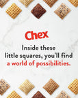 Chex CinnamonCereal, Gluten Free Breakfast Cereal, Made with Whole Grain, Family Size, 19.2 OZ