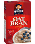 Quaker Hot Oat Bran Hot Cereal 16 Ounce Box