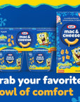 Kraft Macaroni  Cheese Spongebob SquarePants Shapes Dinner 4 ct Pack 19 oz Cups packaging may vary