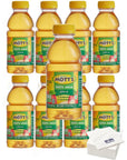 Motts Fruit Juice 8oz Bottles Pack of 8 Apple with Bay Area Marketplace Napkins